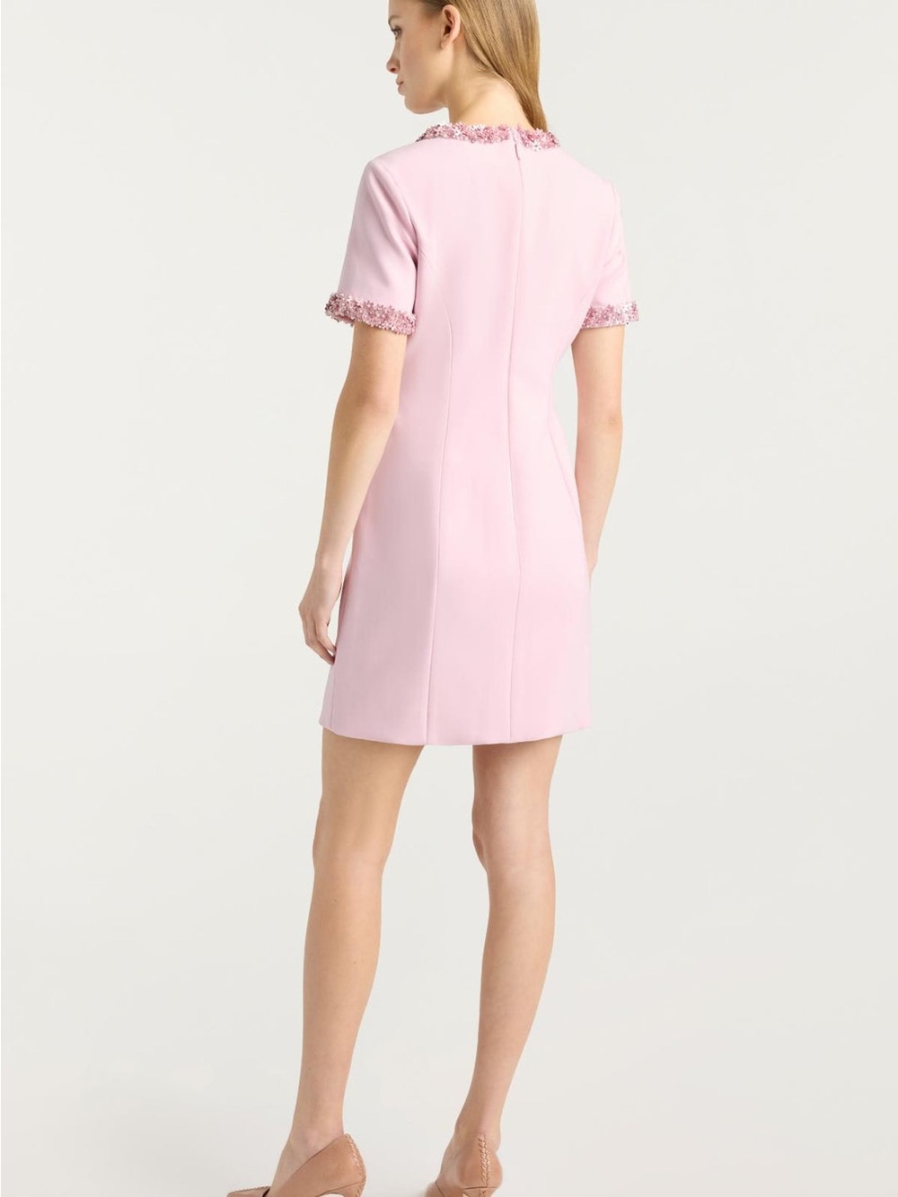 Cinq A Sept Maelle Pink Mini Dress - Picture 2 of 8